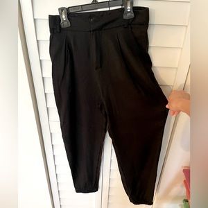 Forever 21 Pleated front Cropped pant